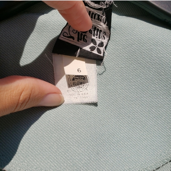 VTG The Petite Concept aquamarine unlined blazer - Picture 5 of 5